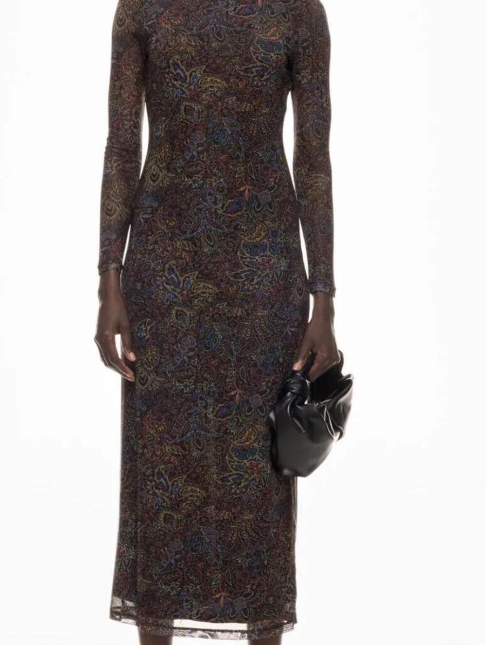 Printed Mesh Dress | Rosetta Getty x RTR | Medium (205) - Picture 2 of 12
